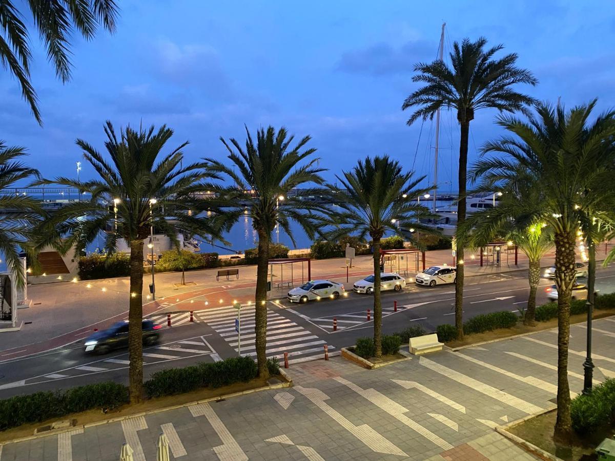 Apartamento Centro De Denia 1Ra Linea, Vistas Puerto Y Mar Екстериор снимка